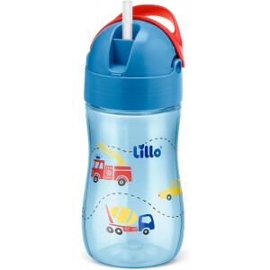 Copo Infantil Com Canudo Evolution 300ml - Lillo