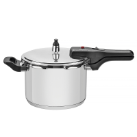 Panela De Pressão Brava Tramontina Aço Inox Fundo Triplo 20cm 4.5L