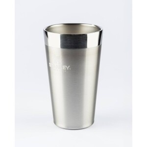 Stanley - Copo de cerveja isolado copo empilhável Stay Chill de 473 ml para bebidas quentes ou frias Stainless Steel