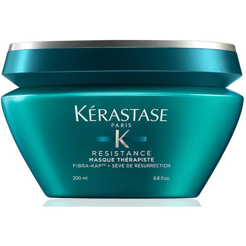Kérastase Máscara Resistance Masque Therapiste Cabelos danificados ou quebradiços Reconstrução Fibra-Kap Sève de