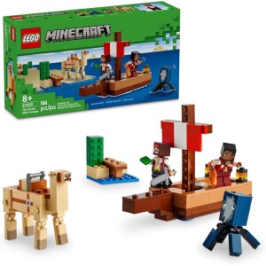 LEGO: Minecraft A Viagem do Barco Pirata - 21259
