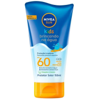 2 Unidades Protetor Solar Nivea Sun Kids Brincando na Água Fps60 150ml