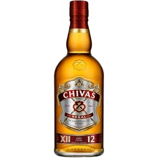 Whisky Chivas Regal 12 anos Blended Escocês - 750 ml