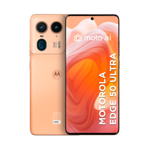 Smartphone Motorola Edge 50 Ultra 5G - 512GB 24GB (12GB RAM+12GB Ram Boost) 50MP Ultra-Pixel AI Camera IP68 NFC Peach Fu