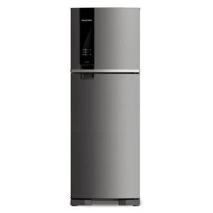 Geladeira  Frost Free Duplex 375 litros cor Inox com Espaço Adapt - BRM45JK 110V