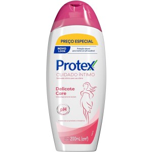 Sabonete Líquido Protex Cuidado Íntimo Delicate Care 200ml - Promo