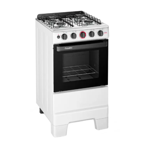 Fogão Esmaltec Ideal Pop 4 Bocas Acendimento Manual - Branco