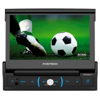 DVD Player Automotivo SP6730DTV Tela 7” Retrátil Bluetooth USB - Pósitron