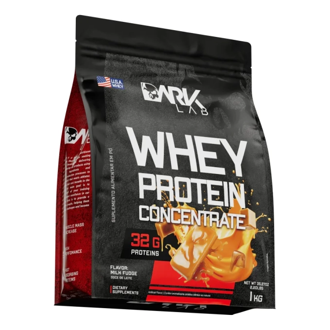 Whey Protein Dark Lab Concentrado Doce de Leite - 1kg