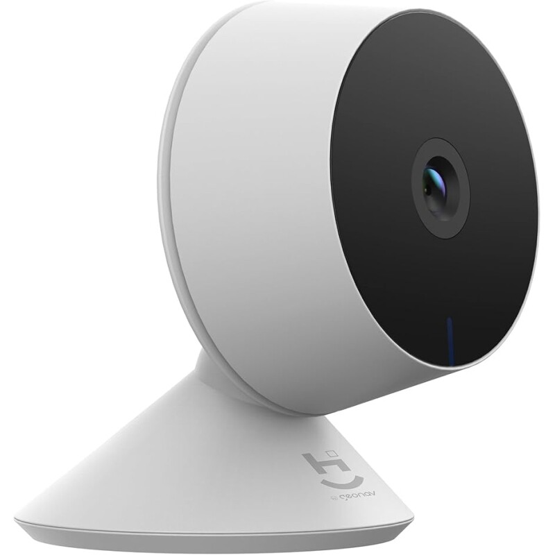 HI by Geonav Câmera Inteligente Wi-Fi Full HD 1080p Sensor de Movimento Microfone bidirecional Visão noturna e gravaç