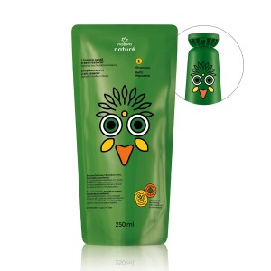 Refil Shampoo Cabelos Cacheados e Crespos Naturé 250 ml