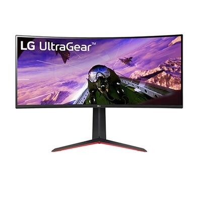 Monitor Gamer LG Ultragear 34" Curvo LED WQHD UltraWide 160Hz 1ms DisplayPort e HDMI AMD FreeSync Premium HDR10 99% sRGB - 34GP63A-B