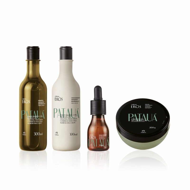 Kit Ekos Patauá Shampoo Condicionador Máscara e Tônico (4 produtos)
