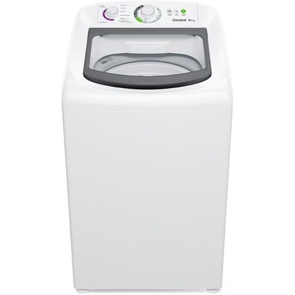 Máquina de Lavar Consul 9 kg Branca CWB09BB 110V