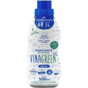 Vinagreen Amaciante de Roupas Concentrado Algodão - 500Ml
