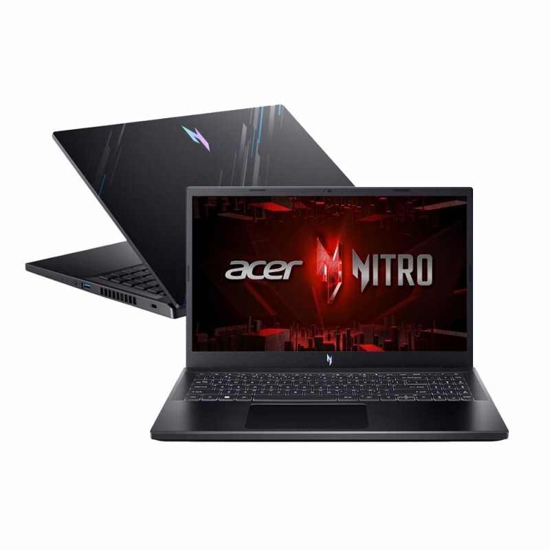 Notebook Gamer Acer Nitro V15 com Processador Intel Core i5 13° Geração 512GB SSD 8GB RAM Tela 15.6 Full HD e L