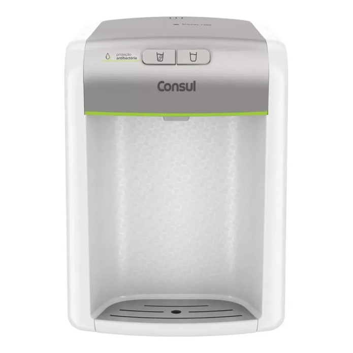 Purificador de água Consul Branco refrigerado com proteção antibactérias CPB34ASVNA 127v/220v