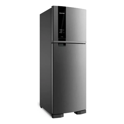 Geladeira Frost Free Duplex 375 L Brm45jk Inox Brastemp 110V