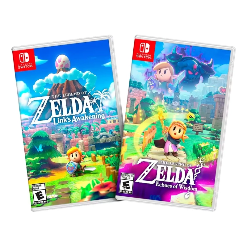 Combo Jogo Zelda Links Awakening + Echoes Of Wisdom - Nintendo Switch