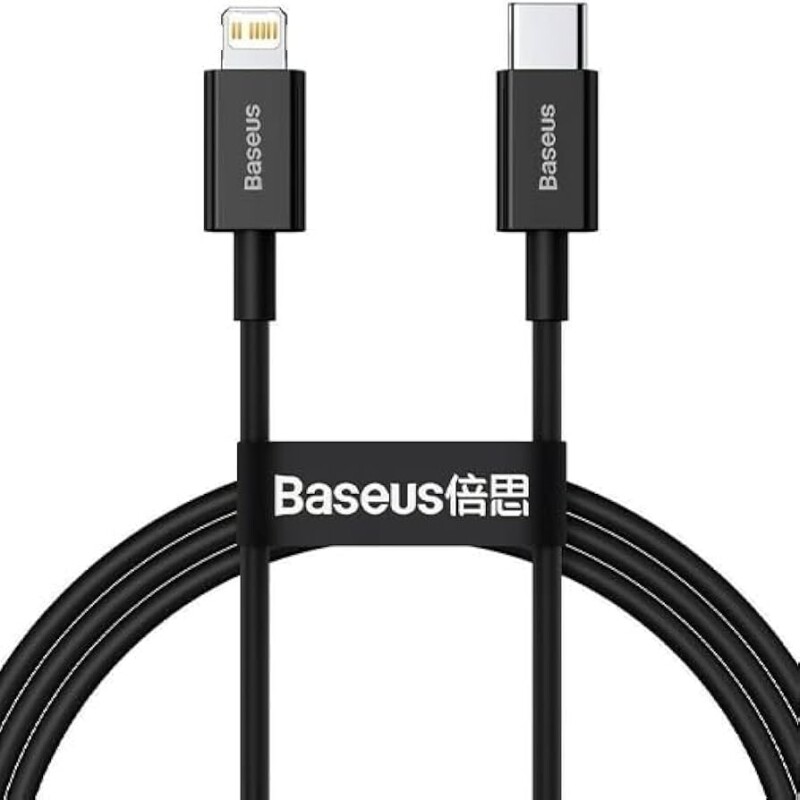 Cabo Lightning para USB-C 2 Metros 20W Baseus Superior Series Fast Charging Data