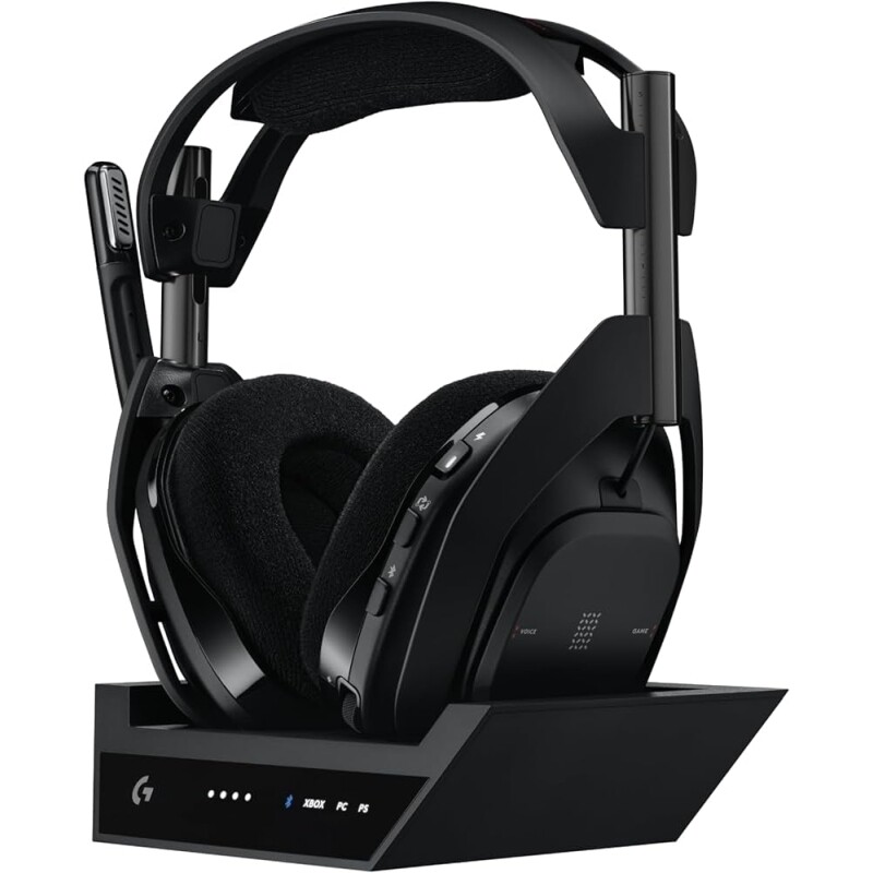 Headset Gamer Sem Fio Logitech G Astro A50 X LIGHTSPEED + Base Station Com Conexão Bluetooth e HDMI 2.1 - 939-002126