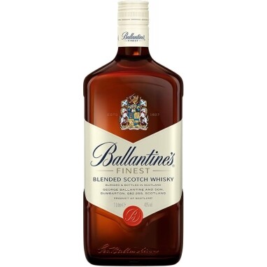 Ballantine's Whisky Finest Blended Escocês - 1 Litro