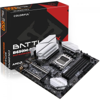 Placa Mãe Colorful Battle-AX B650M-Plus V14, Chipset B650, AMD AM5, MATX, DDR5