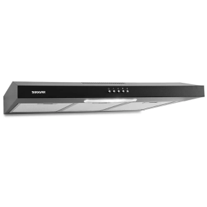 Depurador de Ar Suggar Slim DPS181PT / DPS182PT Preto com 3 Velocidades 80 cm