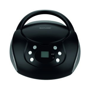 Caixa de Som Boombox Multilaser 20W AUX/USB/FM - SP337