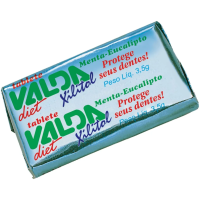 Chiclete Valda Diet 4g - 4 Unidades