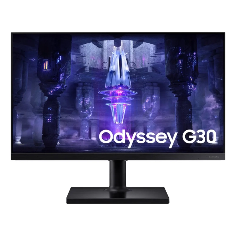 Monitor Samsung Odyssey G30 LS24BG300ELMZD 24" Full HD Va 144Hz FreeSync Preto