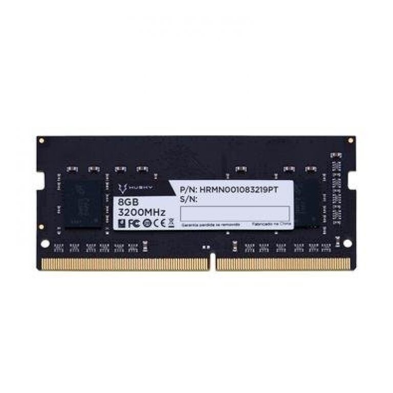 Memória RAM para Notebook Husky 8GB 3200MHz DDR4 CL19 - HRMN001083219PT