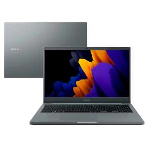 Notebook Samsung Book 2 i7-1255U 8GB SSD 256GB Intel Iris Xe Tela 15.6" FHD W11 - NP550XED-KS1BR
