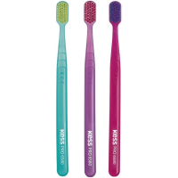 KESS Pack com 3 Escovas Dentais Pro Extra Macias