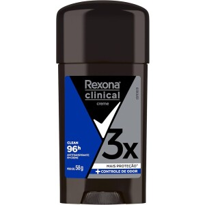 Antitranspirante Creme Rexona Clinical Clean 58G