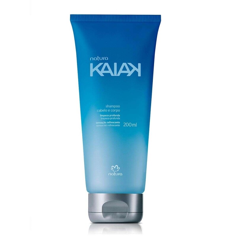 Shampoo Cabelo e Corpo Kaiak Masculino  200 ml
