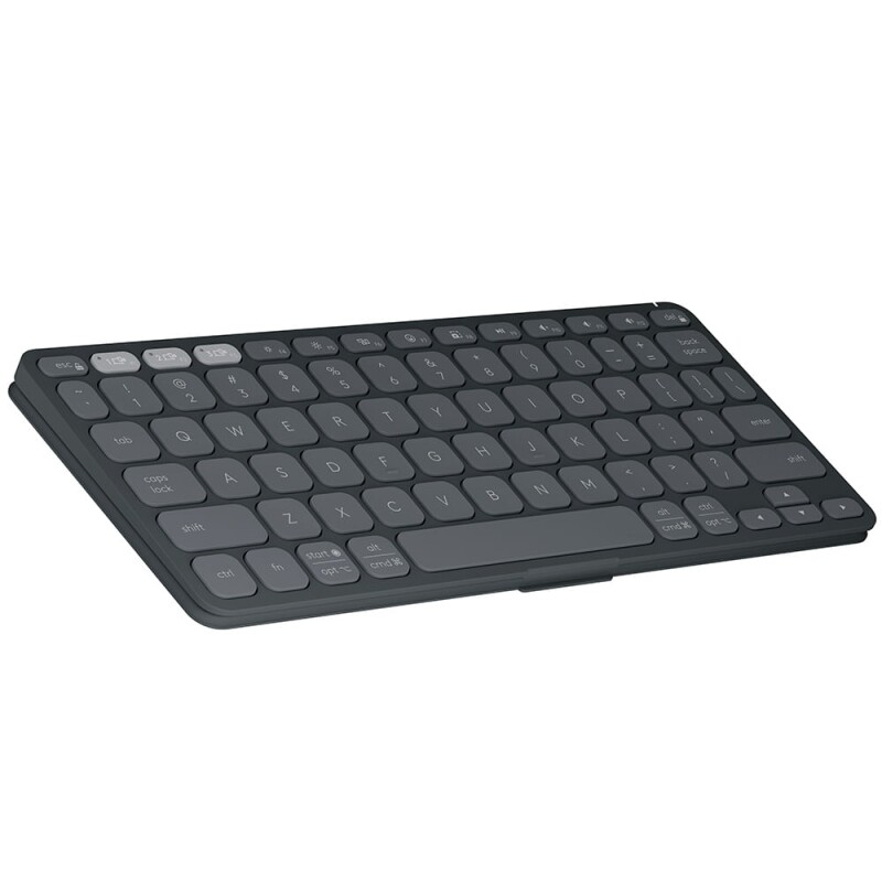 Teclado Sem Fio Portátil Logitech Keys-To-Go 2 para Tablets iPad com Capa Integrada e Conexão Bluetooth