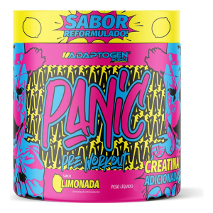 Panic Pré Treino com Creatina Limonada Adaptogen - 150g