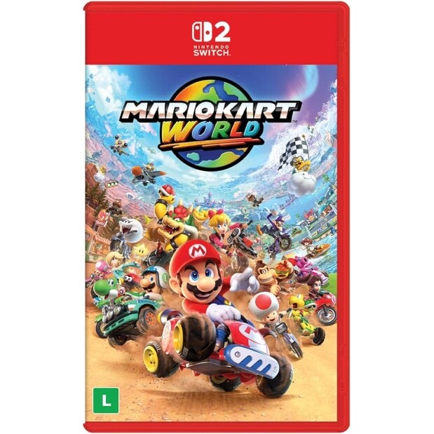 Jogo Mario Kart World Nintendo Switch 2