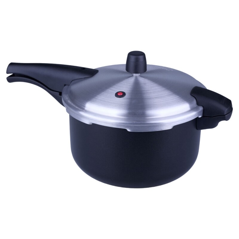 Panela de Pressão 6L Antiaderente Fechamento Externo Vancouver Tramontina Preta