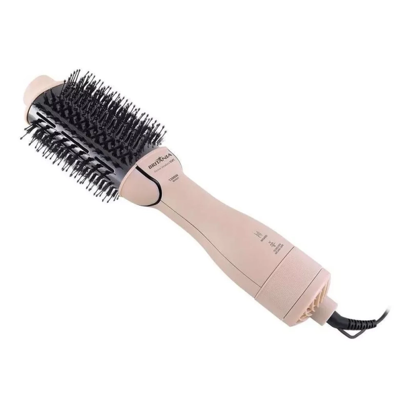 Escova Secadora Britânia Soft Revestimento Cerâmico 3 Temperaturas 2 Velocidades 1300W - BEC07R