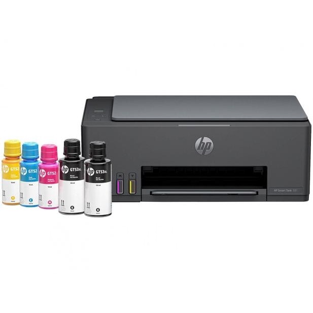 Impressora Multifuncional HP Smart Tank 581 - Tanque de Tinta Colorida USB Wi-Fi