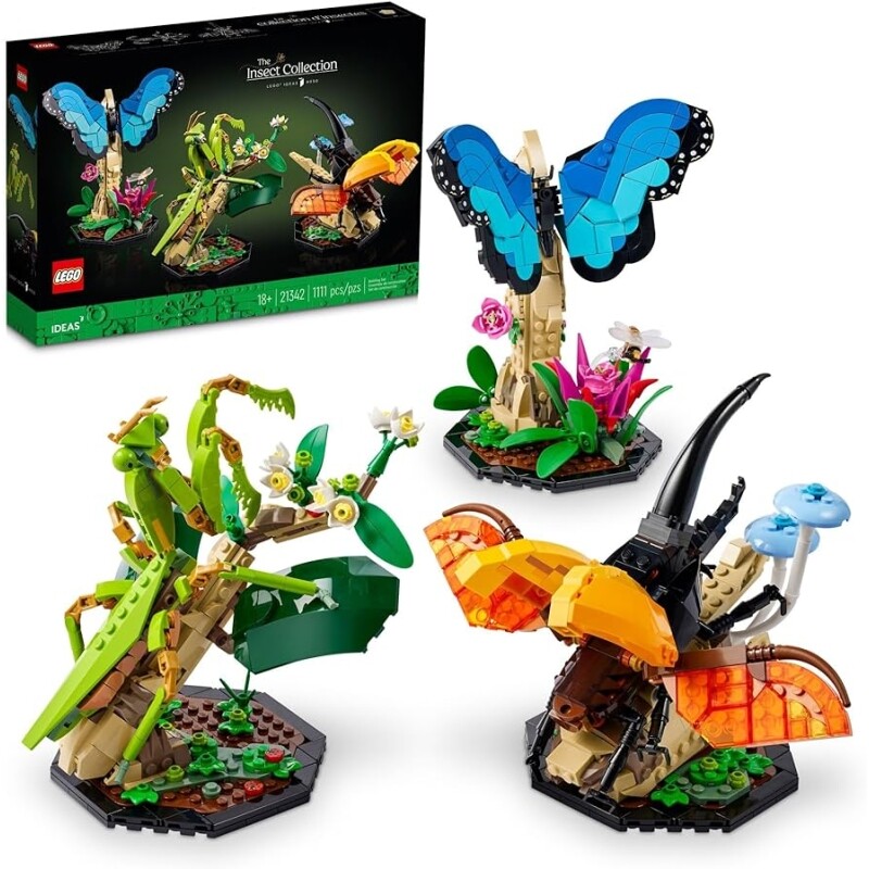 Set Lego A Coleção de Insetos 1111 peças - 21342