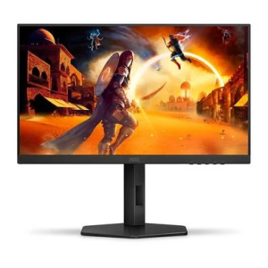 Monitor Gamer AOC 27" Full HD IPS 180Hz 0,5ms HDMI e DP W-LED Antireflexo Ajuste de Altura Preto - 27G4/P