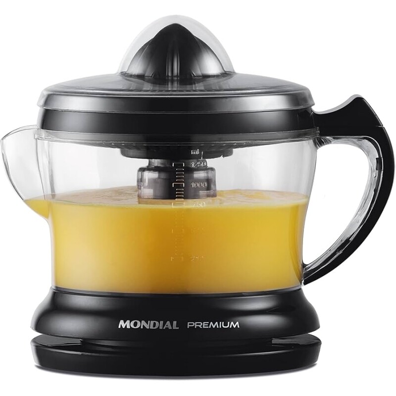 Espremedor Premium Mondial Preto 30W 110V - E-02