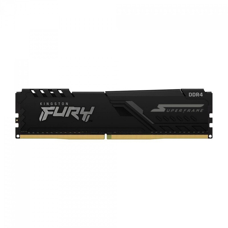 Memória DDR4 Kingston Fury SuperFrame 16GB 3200MHz Black KF432C16BB/16CLLB