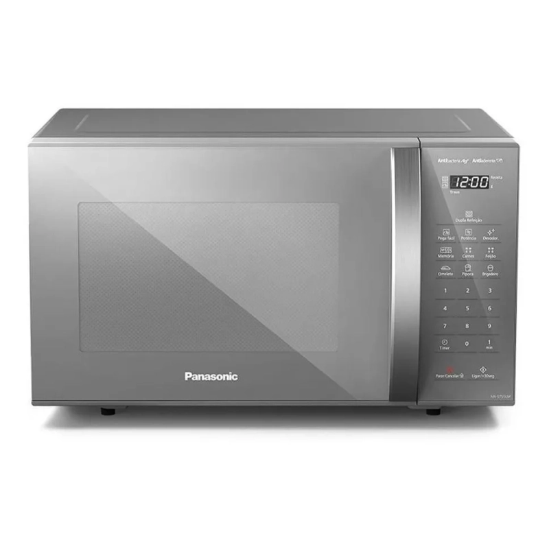Micro-ondas Panasonic 27 Litros Prata 220v - NN-ST55LMRUK