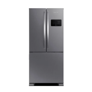 Geladeira Brastemp Frost Free Side Inverse 3 Portas 554 Litros Inox - BRO85AK