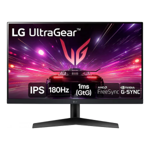 LG UltraGear 24GS60F-B monitor gamer Full HD 180Hz 1ms color Preto