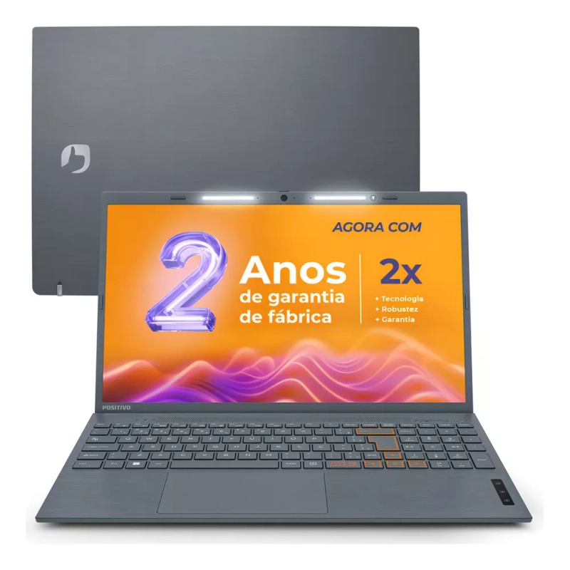 Notebook Positivo Vision C15 Lumina Bar Celeron-N4020 8GB eMMC 128GB Intel UHD Graphics Tela Antirreflexo 15.6" HD W11 - C8128A-15